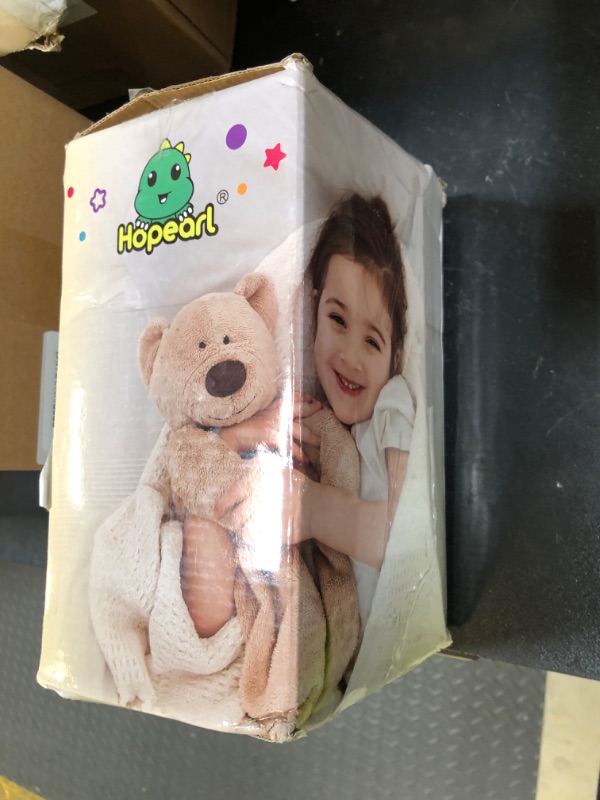 Photo 1 of Hopearl Adorable Happy Birthday Teddy Bear with Glowing Cupcake Musical Stuffed Animal Bear Singing and Shaking Plush Toy Interactive Animated Kids Gifts, Brown, 15’’