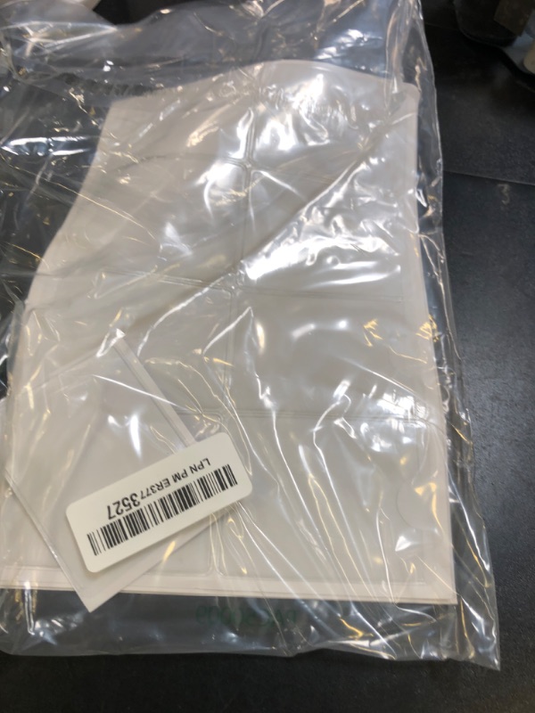 Photo 1 of Origin-Joy 25 PCS Self-Adhesive Index Label Pockets, Clear Plastic Peel & Stick Card Holders with Top Open for Loading (2 x 3 inch)