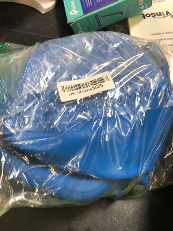 Photo 1 of Little Tikes Bouncing Fun! Blue Hopper 9301B - Mega 18" Inflatable Heavy Gauge Durable Vinyl Ball - Deflates Easily for Storage - Exercise Learning Fun? YES - Use That Energy! for Kids Ages 4-8