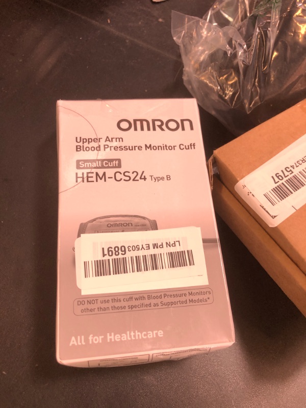 Photo 1 of Omron Small D-Ring Blood Pressure Monitor Cuff, 7" to 9" (HEM-CS24-B)