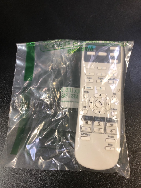 Photo 1 of Universal Projector Remote Control Compatible for Epson BrigHtLink,Powerlite Series,Home Cinema,EX/EB/VS/EMP Series Projectors.