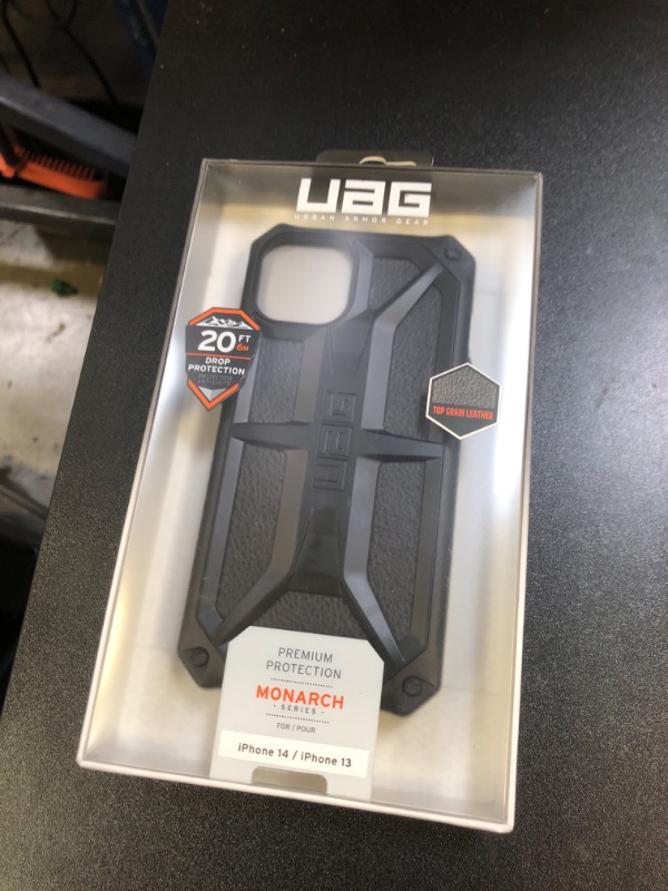 Photo 1 of URBAN ARMOR GEAR UAG Designed for iPhone 13 Case Red Crimson Rugged Lightweight Slim Shockproof Premium Monarch Protective Cover, [6.1 inch Screen]