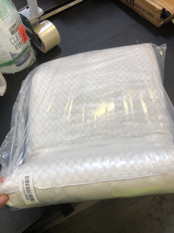 Photo 1 of MINUPWELL Cooling Ultra Flat Pillow for Sleeping - 2.5 inch Height, Slim Bed Pillow for Stomach Sleeper, Standard Size - 18x26 in