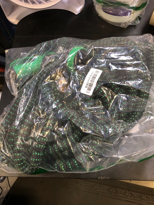 Photo 1 of 100 ft Expandable Garden Hose with 10 Spray Nozzle - 4 -Layer Latex Core - Heavy Duty Superior Strength 3750D - 100ft Expanding Water Hose - Extra Strong Brass Connectors/Storage Bag