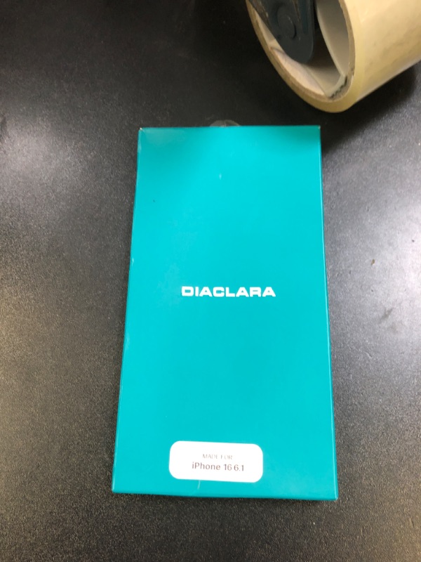 Photo 1 of Diaclara Designed for iPhone 16 Case, [with Privacy Screen Protector] [Anti Spy] [Military Grade Drop Protection] Heavy Duty Full-Body Shockproof Phone Case, Magnetic Black