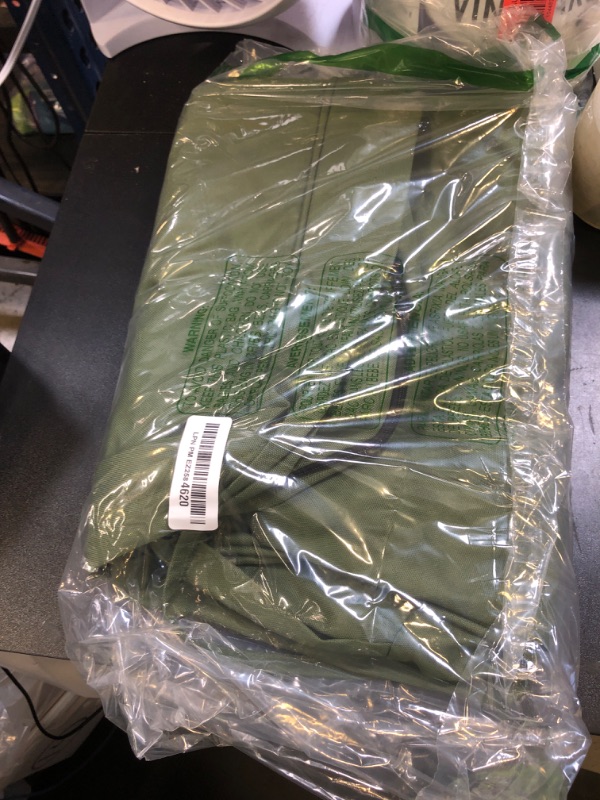 Photo 1 of AAAAAcessories Outdoor Deep Seat Cushions, Waterproof, Fade-Resistant Patio Furniture Replacement Cushions, 24" x 24" x 5", Dark Moss Green
