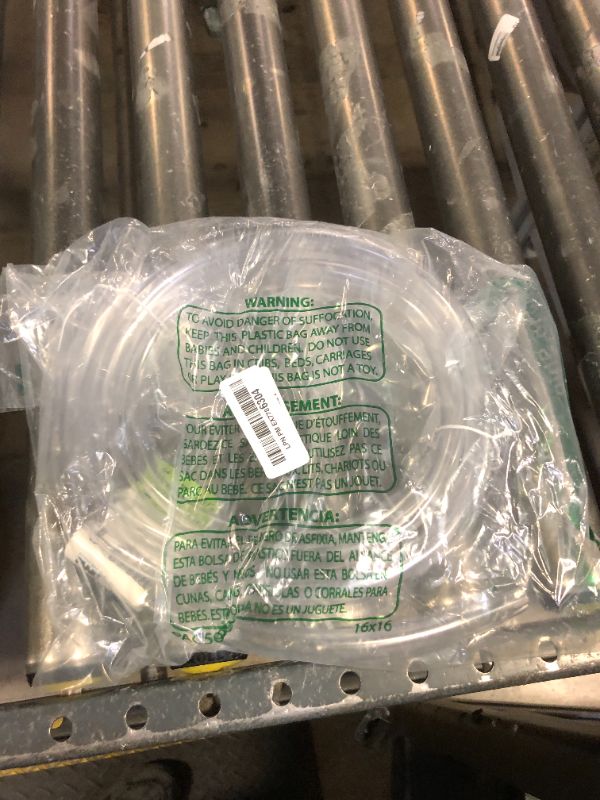 Photo 1 of Eastman 5/8 Inch ID (3/4 Inch OD) PVC Clear Vinyl Tubing, 10 Foot Length, 98570