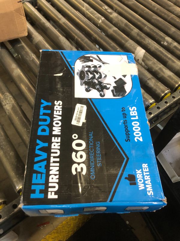 Photo 1 of Heavy Duty Furniture Movers with Wheels-Set of 4, Furniture Dolly&Lifter Tool with 2000 lbs Load Capacity, Easy Sliders Dolly for Moving Appliances, Sofa, Tables, Refrigerators, Cabinet, and Piano