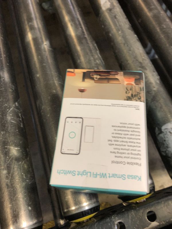 Photo 1 of Kasa Smart Light Switch HS200, Single Pole, Needs Neutral Wire, 2.4GHz Wi-Fi Light Switch Works with Alexa and Google Home, UL Certified, No Hub Required , White