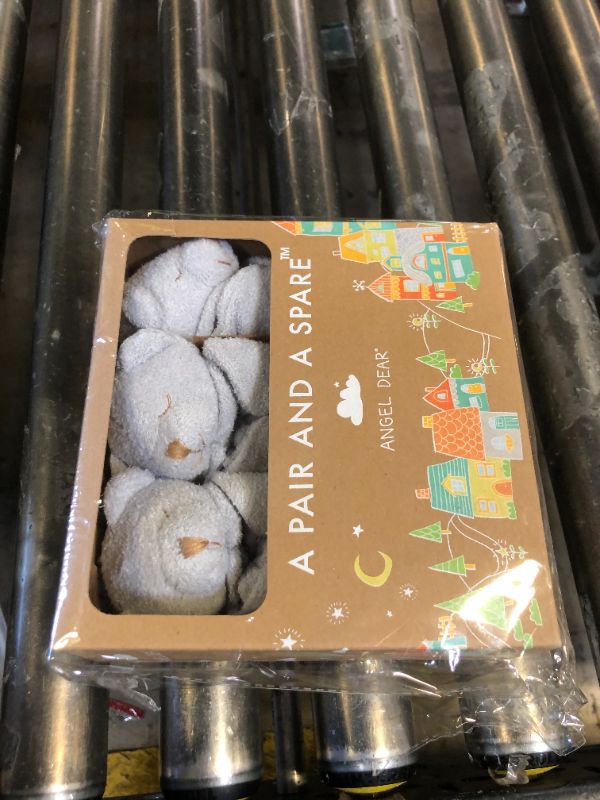 Photo 1 of Angel Dear Unisex Baby Grey Bears Blankies Pair and A Spare 3 Piece Set, O/S