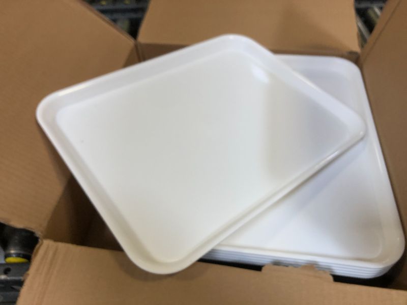 Photo 1 of Yarlung 12 Pack Fast Food Tray black and white