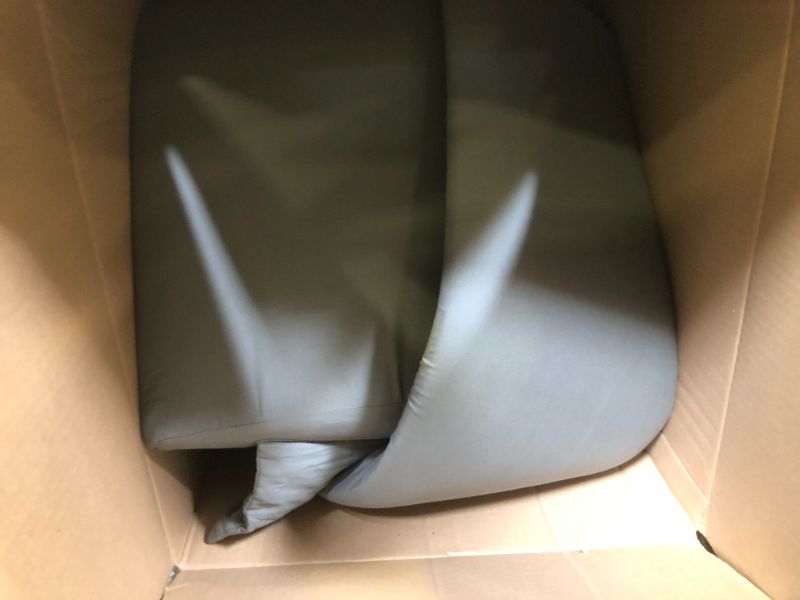 Photo 1 of Vekkia Cal King Size Bed Wedge Pillow/Headboard Pillow Mattress Wedge Gap Filler,Close Gap (0-6") Between Headboard and Mattress ?Gray 72"x10"x6"?