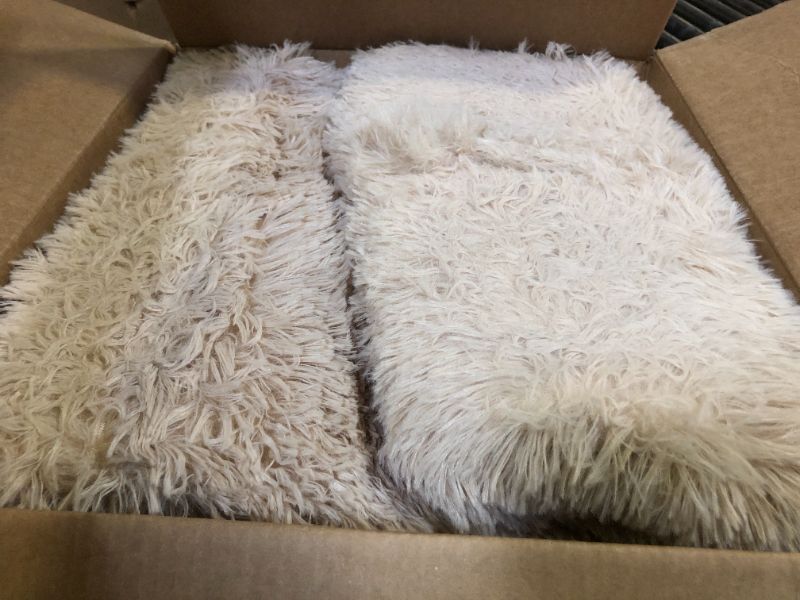 Photo 1 of yongyangjuxin Fluffy Rug Shaggy Area Rug, Beige 6x9 Area Rugs for Living Room, Large Shag Area Rugs for Bedroom Kids Room Home Decor, Upgrade Anti-Skid Rectangular Fuzzy Rugs
