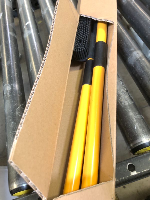 Photo 1 of FURemover Original Pet Hair Rubber Broom with Squeegee, with 58" Telescopic Handle for Carpet, Tile and Hardwood