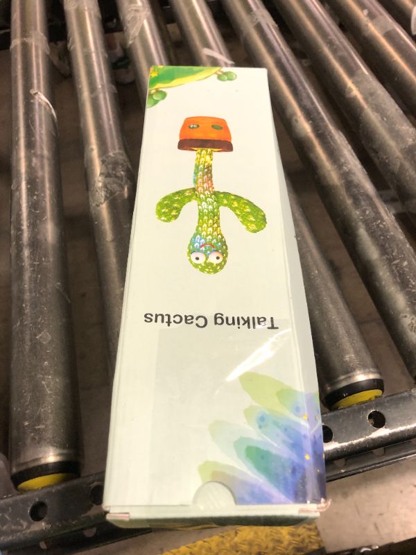 Photo 1 of Pbooo Dancing Talking Cactus Mimicking Toy,Talking Repeat Singing Sunny Cactus Toy 120 Pcs Songs for Baby 15S Record Your Sound Sing+Dancing+Recording+LED