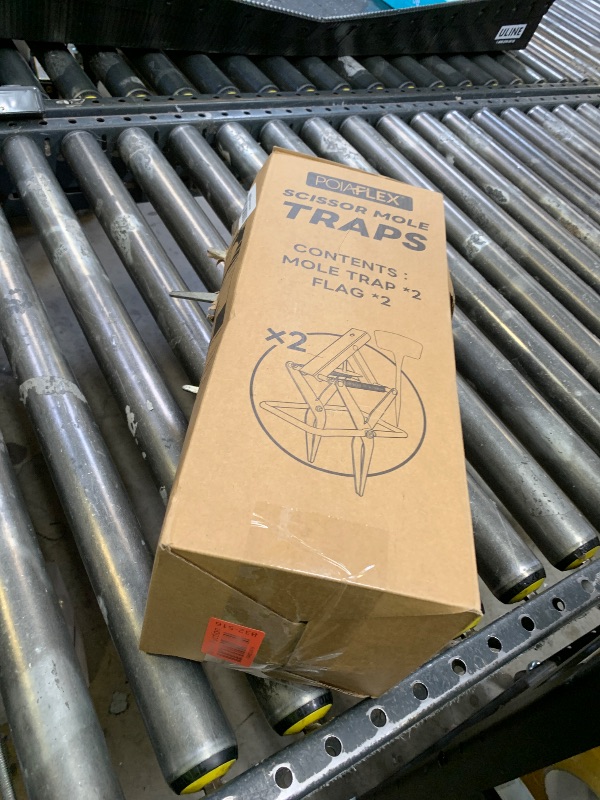 Photo 1 of 2 Pack Mole Traps,Galvanized Steel Scissor Trap,Reusable Mole Trap Killer,Easy Set Mole Eliminator Trap for Lawns
