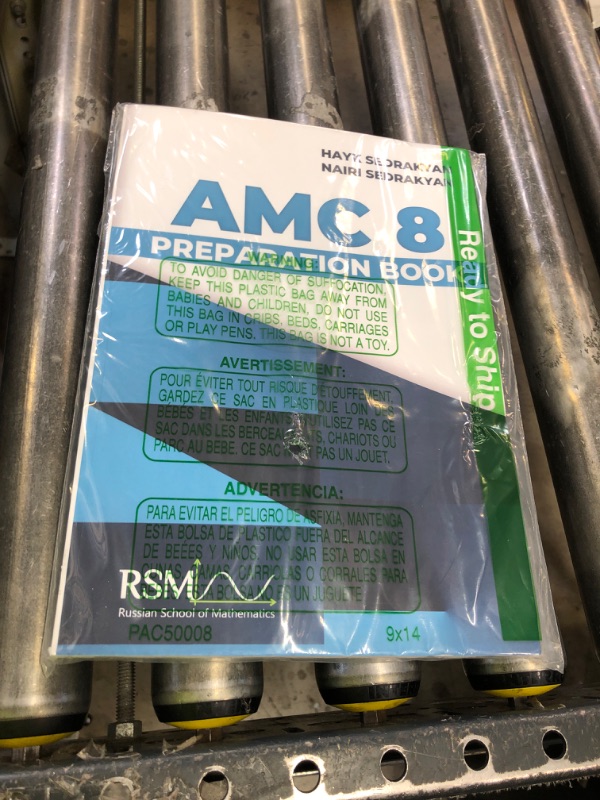 Photo 1 of AMC 8 preparation book