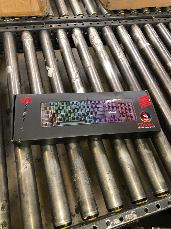 Photo 1 of Redragon Mechanical Gaming Keyboard Wired, 11 Programmable Backlit Modes, Hot-Swappable Red Switch, Anti-Ghosting, Double-Shot PBT Keycaps, Light Up Keyboard for PC Mac
