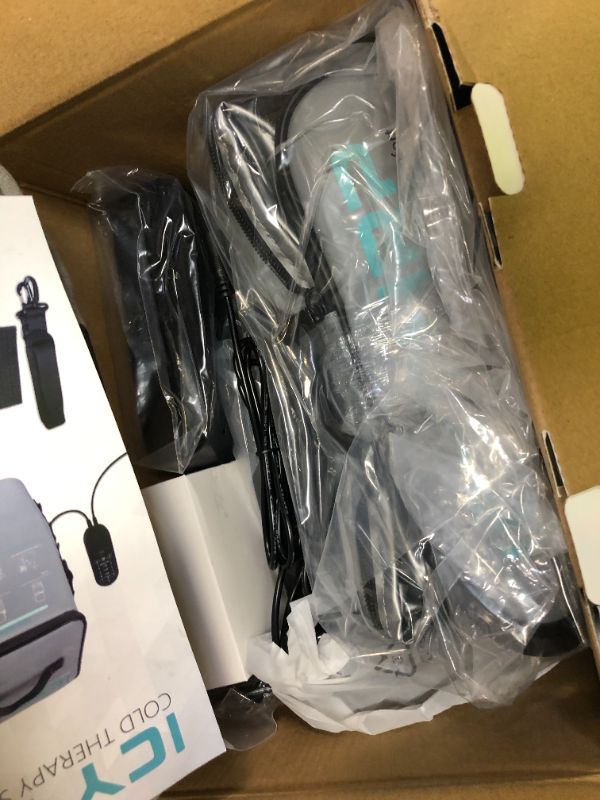 Photo 1 of Cold Therapy Machine with Programmable Timer, Portable Ice Machine for Knee After Surgery, Knee Replacement Recovery System for Pain Relief w/Compression Pad for Shoulder, Hip and Ankle