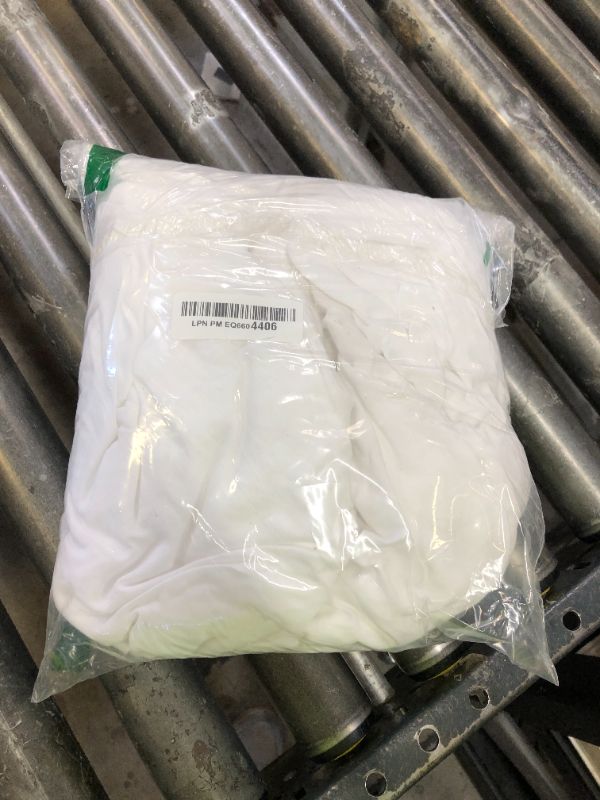 Photo 1 of HBHLFZ King Fitted Sheet Only, Soft Breathable Bottom Sheet - 78"x80" Deep Pockets King Size Fitted Sheet - All Around Stretch Fit, Wrinkle Resistant, Colorfast - Easy Care, White