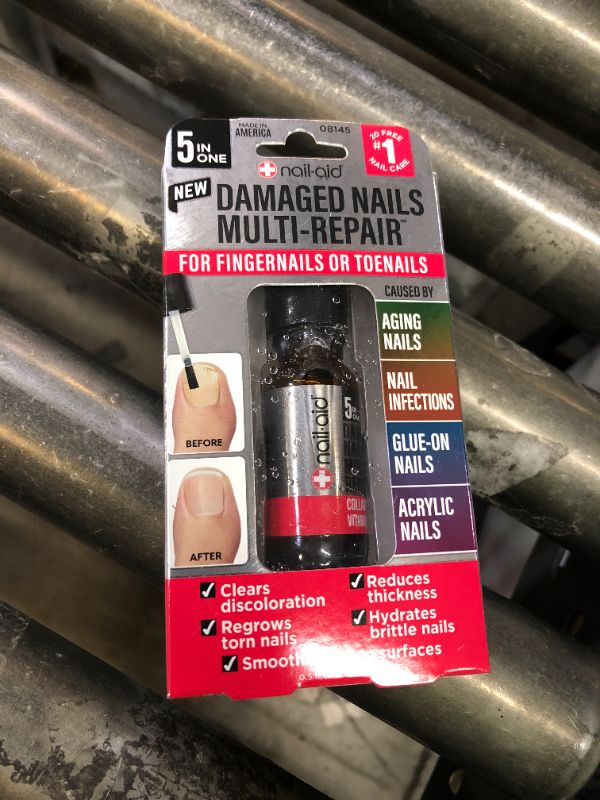 Photo 1 of Nail-Aid - 5-in-1 Damaged Nails Multi-Repair for Fingernails or Toenails