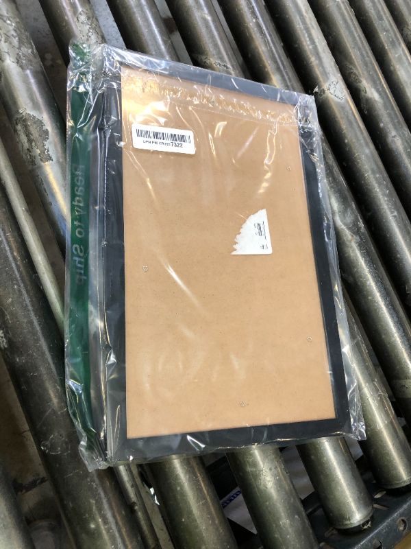Photo 1 of Fxojyvo 8.5 x 14 Picture Frame, Black Frame for 8.5x14 Inch Picture Poster Photo, Light Weight and High Transparent 8.5 by 14 Frame for Wall - 1 Pack/Black/8.5"x14"