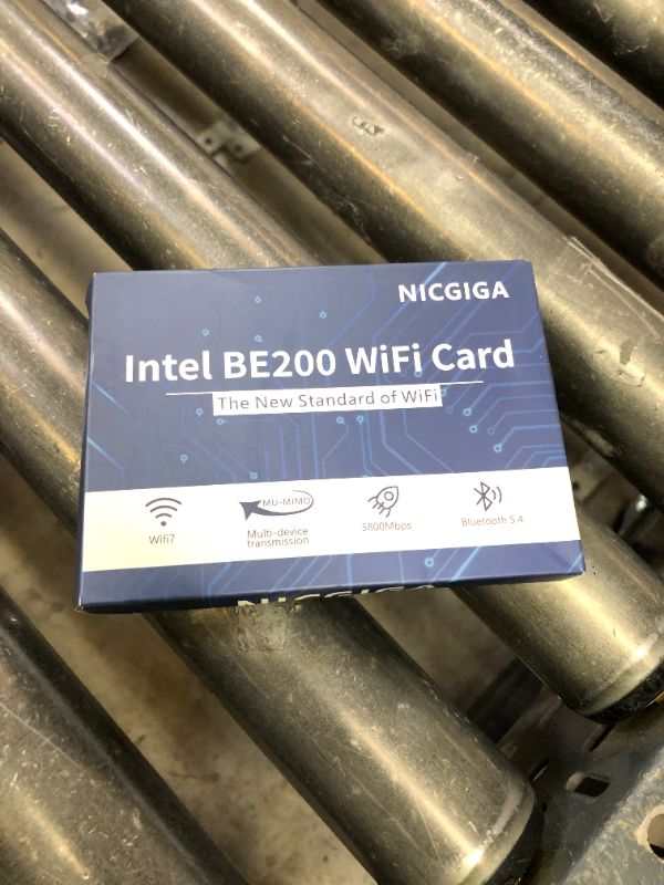 Photo 1 of WiFi 7 Wireless Card Intel BE200 NGW, Bluetooth 5.4, 5800Mbps M.2/NGFF Network Support Windows 10/11 (64bit), Linux, Not Support AMD, Only Supports Intel 12th Generation and Above CPUs.