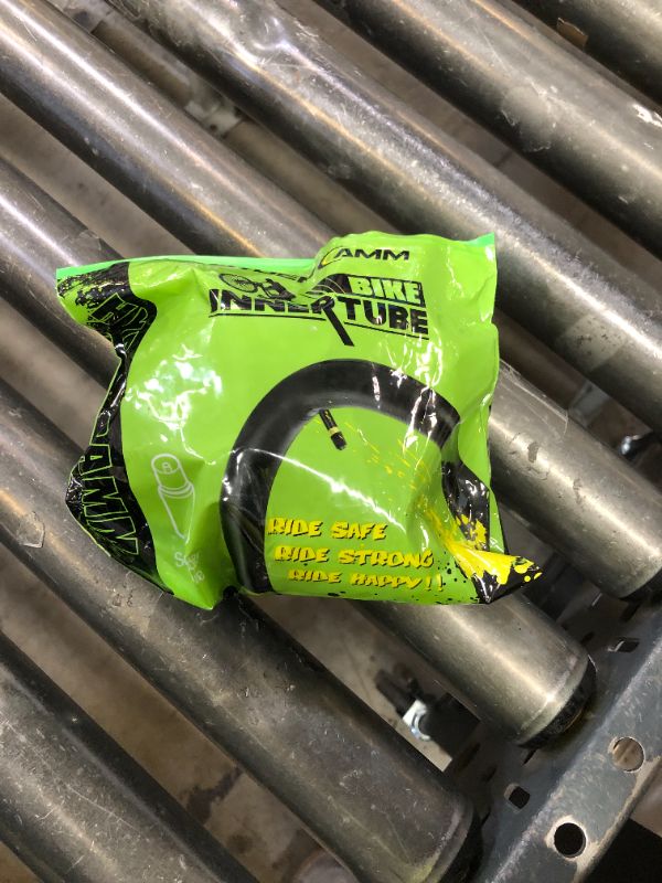 Photo 1 of 2 Pack 14 Inch Bike Tube Fit 1.75/1.95/2.125 with 32mm Schrader Valve, 14x2.125 Bike Tube with 2PCS Levers, 14 x 2.125 Inner Tube Compatible with Kids Bikes, Strollers (2 of One Size)