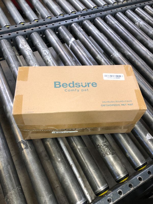 Photo 1 of Bedsure Dog Bed for Small Dogs - Orthopedic Waterproof Puppy Beds with Removable Washable Cover, Egg Crate Foam Pet Mat, Suitable for Pet Up to 20 lbs