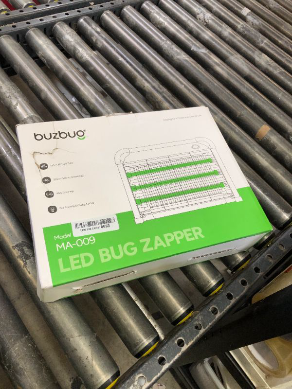 Photo 1 of Buzbug LED Bug Zapper Indoor, 10 Years Lifespan 3 Lamps Enhance Insect Attraction, 3800V High-Voltage, Electric Mosquito Zapper, Fruit Fly Mosquito Moth Gnat Trap, Killer, Zapper -MA009