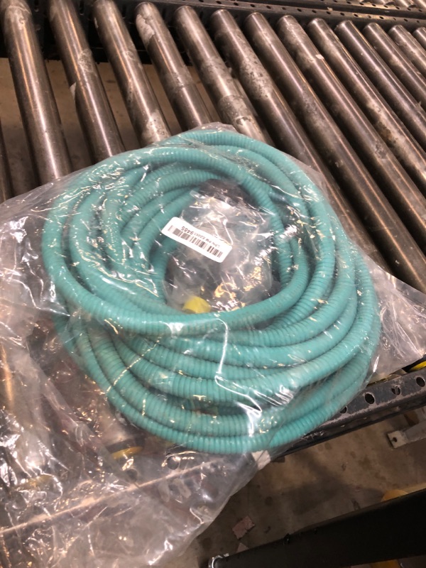 Photo 1 of SPECILITE 50ft 304 Stainless Steel Garden Hose Metal, Heavy Duty Water Pipe with Nozzles for Yard, Outdoor - Flexibleu, Never Kink & Tangle, Puncture Resistant (Sliver)