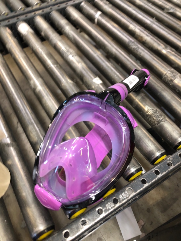Photo 1 of Greatever G2 Full Face Snorkel Mask with Latest Dry Top System,Foldable 180 Degree Panoramic View Snorkeling Mask with Camera Mount,Safe Breathing,Anti-Leak&Anti-Fog