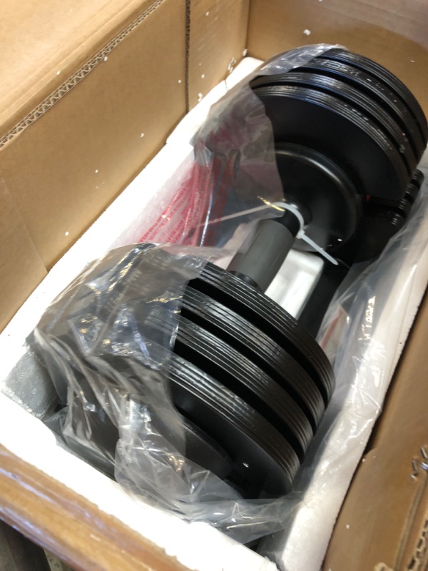 Photo 1 of Adjustable Dumbbells 25/52.5 lbs, 9/15 in - Adjustable Weight Dumbbell Set for Full Body Exercise Training Fitness Workout in Home Gym 