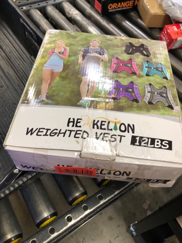 Photo 1 of Henkelion Weighted Vest Weight Vest for Men Women Kids Weights Included, Body Weight Vests Adjustable for Running, Training Workout, Jogging, Walking