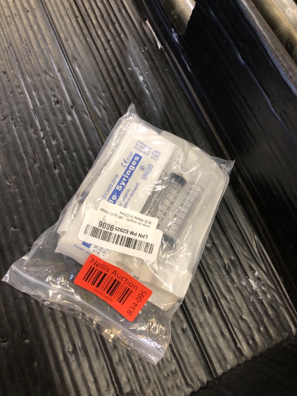Photo 1 of 10 Pack 10ml Syringe for Liquid, Oral, Scientific Labs, Measurement, Dispensing, with Cap, 10cc Syringes