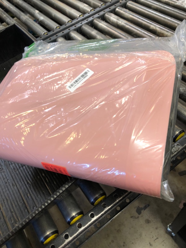 Photo 1 of 1" Extra Thick Anti Fatigue Floor Mat,Kitchen Mat, Standing Desk Mat - Comfort at Home, Office, Garage - Advanced PU Foam - NOT PVC (Pink, 30" L x 17" W)