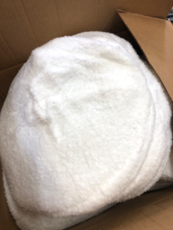 Photo 1 of Suzile 3 Pcs Round Ball Pillows Decorative 13.8 Inch Circle Fluffy Plush Throw Pillow Inserts for Bedroom Living Room Couch Bed Home Decoration(White)