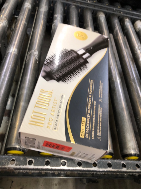 Photo 1 of Hot Tools Pro Artist Black Gold Detachable One Step Volumizer and Hair Dryer | Pro Drying & Styling (Large)