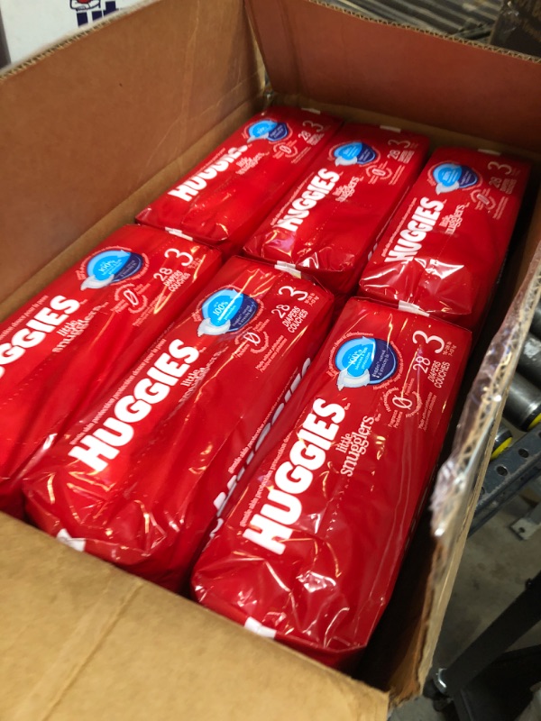 Photo 1 of Huggies Little Snugglers Disposable Diapers - Size 3 - 168ct
