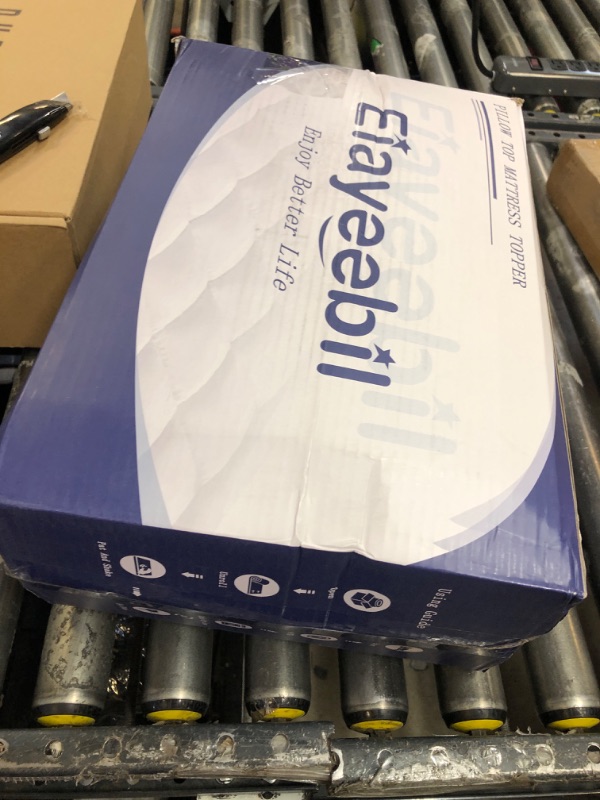 Photo 1 of 2 Inch Thick Full Size Mattress Topper, 1400 GSM Soft Pillow Top Mattress Topper, Down Alternative Memory Foam with 8-21 Inch Deep Pocket Bed Toppers Pad for Back Pain