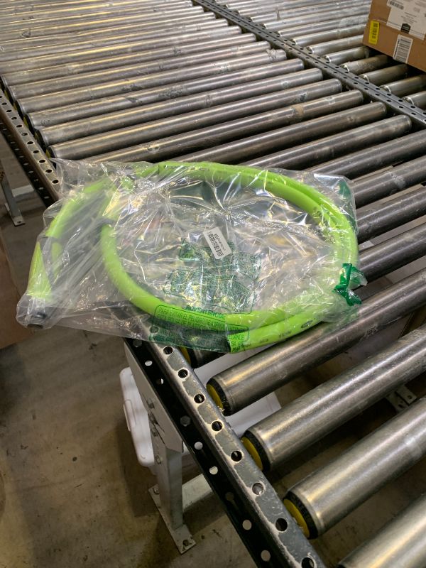 Photo 1 of Flexzilla Garden Lead-in Hose with SwivelGrip, 5/8 in. x 3 ft., Lightweight All-Weather Water Hose, Durable and Flexible, Leak-Free Connections