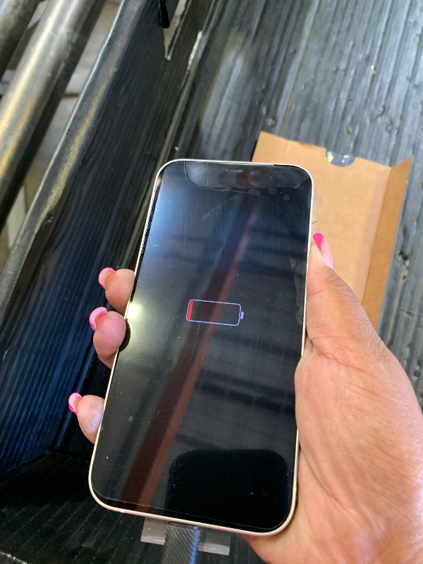Photo 1 of Apple iPhone 12, 128GB, White - Fully Unlocked (Renewed)