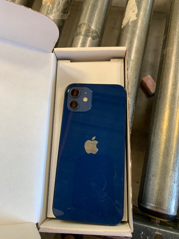 Photo 1 of Apple iPhone 12, 256GB, Blue - Fully Unlocked (Renewed)