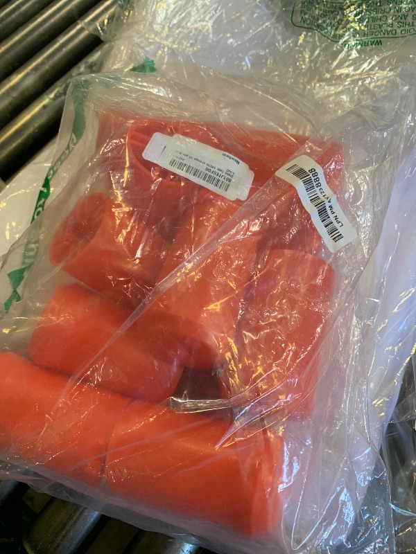 Photo 1 of Stake Safe 1007O Orange 10 per Bag, 3.5x2