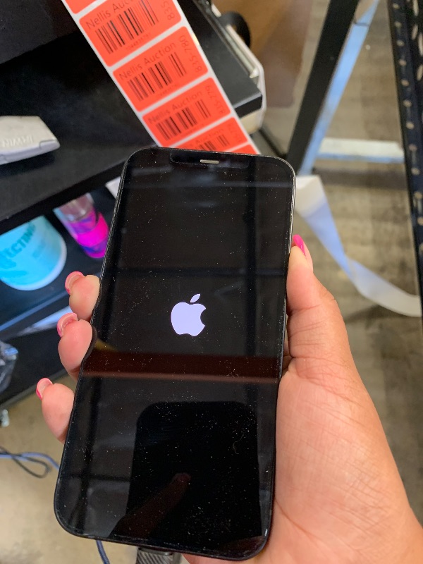 Photo 1 of Apple iPhone 12, 128GB, Black - Fully Unlocked (Renewed)