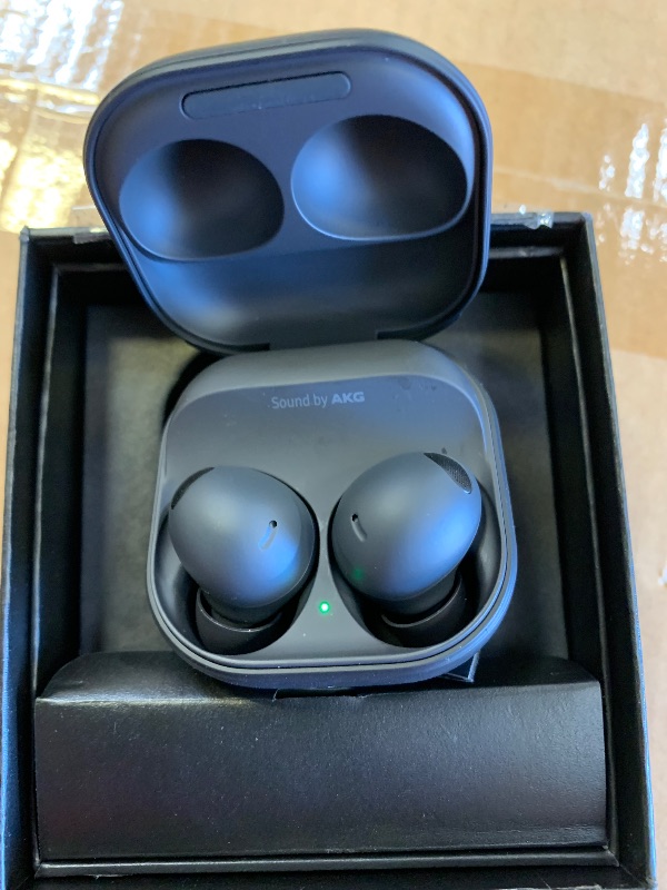 Photo 1 of Samsung - Galaxy Buds2 Pro True Wireless Earbud Headphones - Graphite
