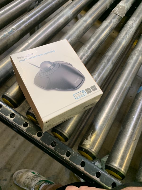 Photo 1 of Kensington Orbit Trackball Mouse with Scroll Ring (K75327WW), Black-Grey