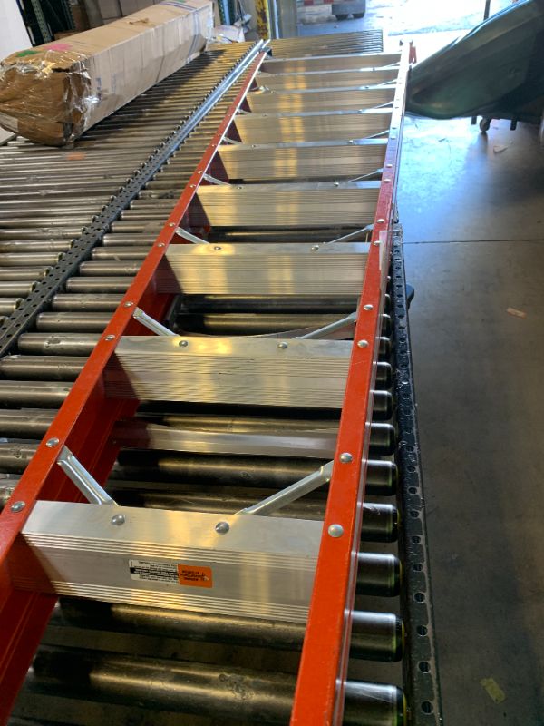Photo 1 of Louisville Ladder 10-Foot Fiberglass Step Ladder, 375-Pound Load Capacity, Type IAA, FS1410HD
