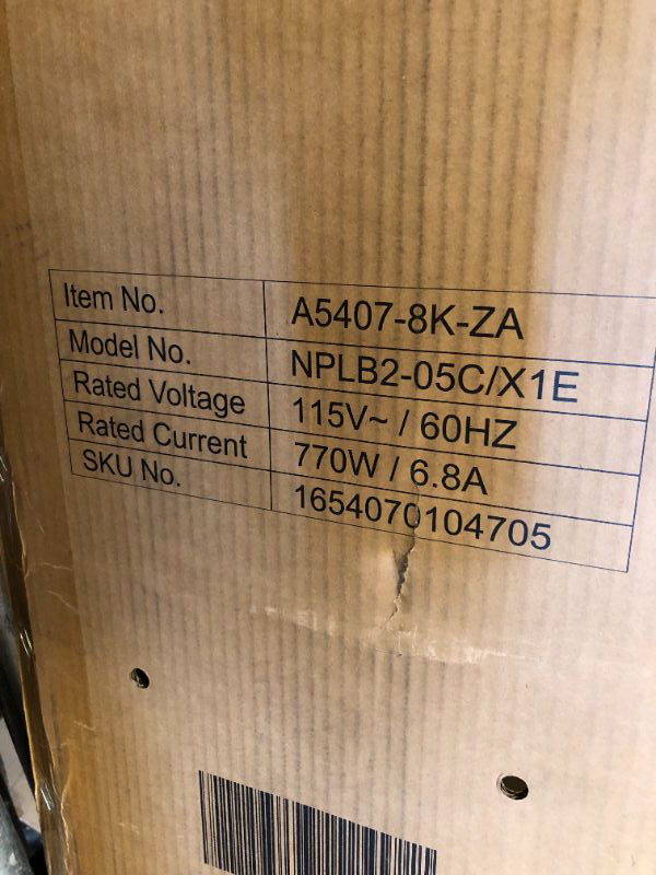 Photo 1 of Portable Air Conditioner, 8,000 BTU Ashrae, 4-in-1 Portable AC Cooler