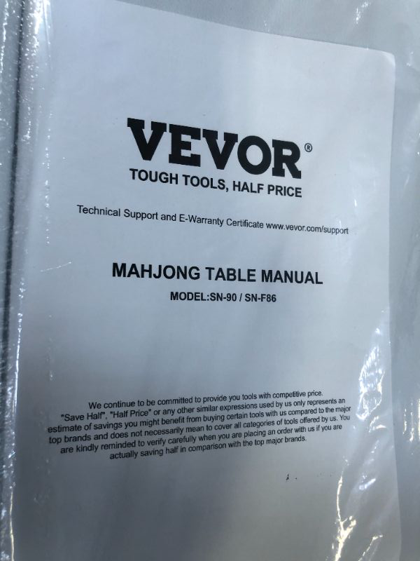 Photo 1 of MAHJONG TABLE MODEL SN-90/SN-F86